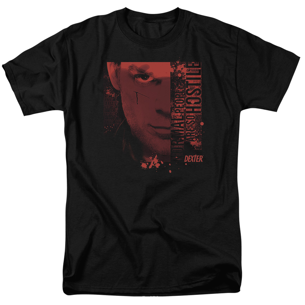 Dexter - Normal - Adult Unisex Short Sleeve T-Shirt - Black | eBay